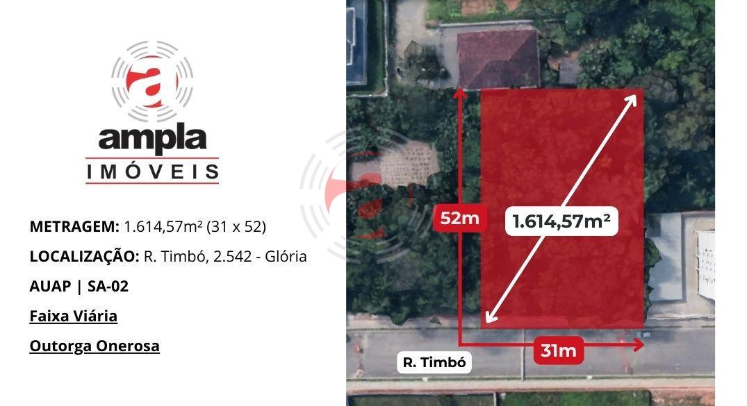 Terreno/Lote  venda  no Glria - Joinville, SC. Imveis