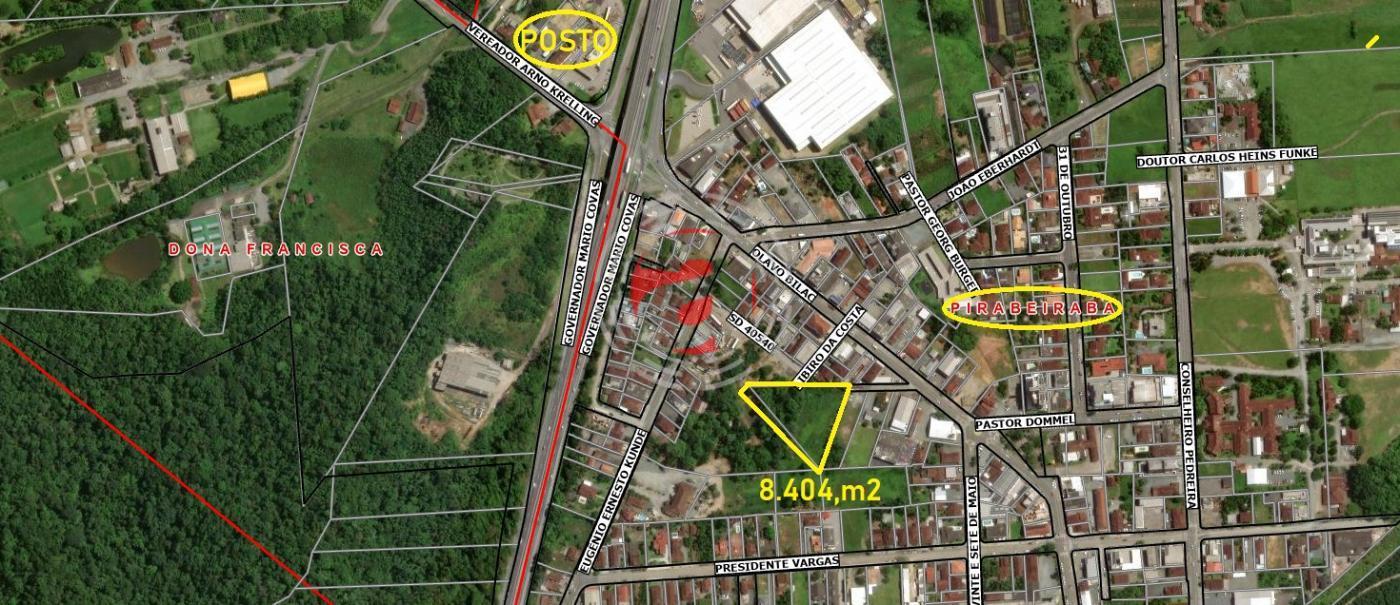 Terreno/Lote  venda  no Pirabeiraba (Pirabeiraba) - Joinville, SC. Imveis